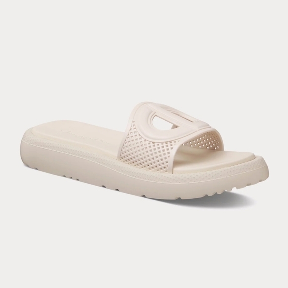 Dior Shoes - $720 Dior AUTHENTIC Rubber Dioriviera DClub Slide Sandals White  EU 37 US 7 BNIB